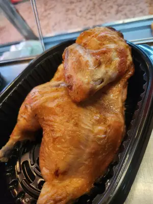 Medio pollo al spiedo