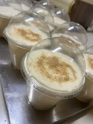 vasos arroz con leche