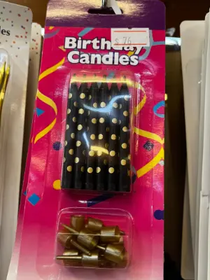 Velas negras
