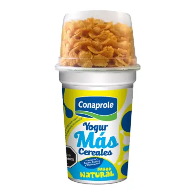 Yogur con cereales